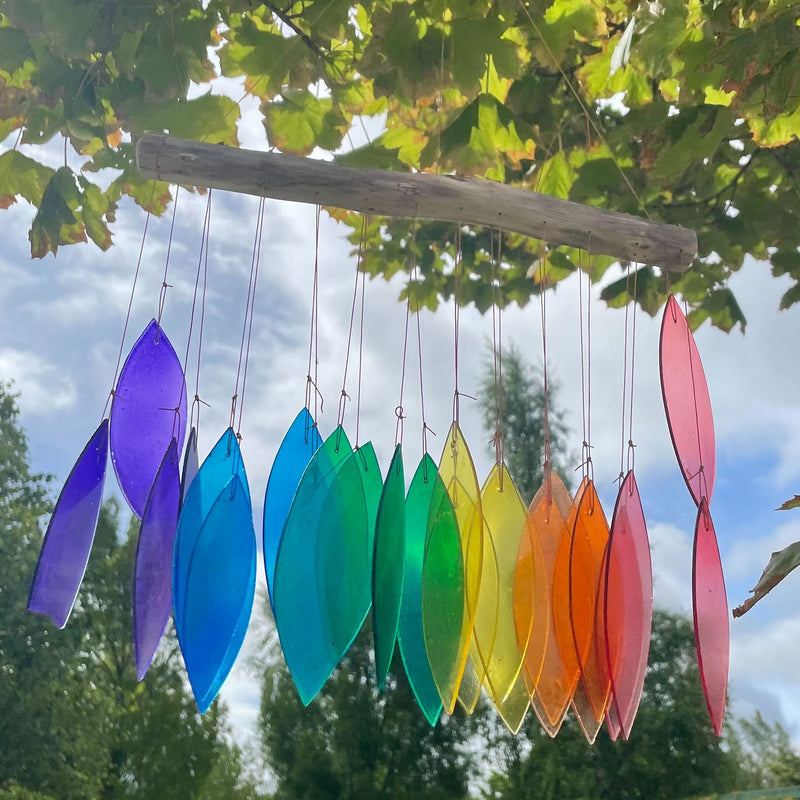 Rainbow Glass Chime - Assorted product image