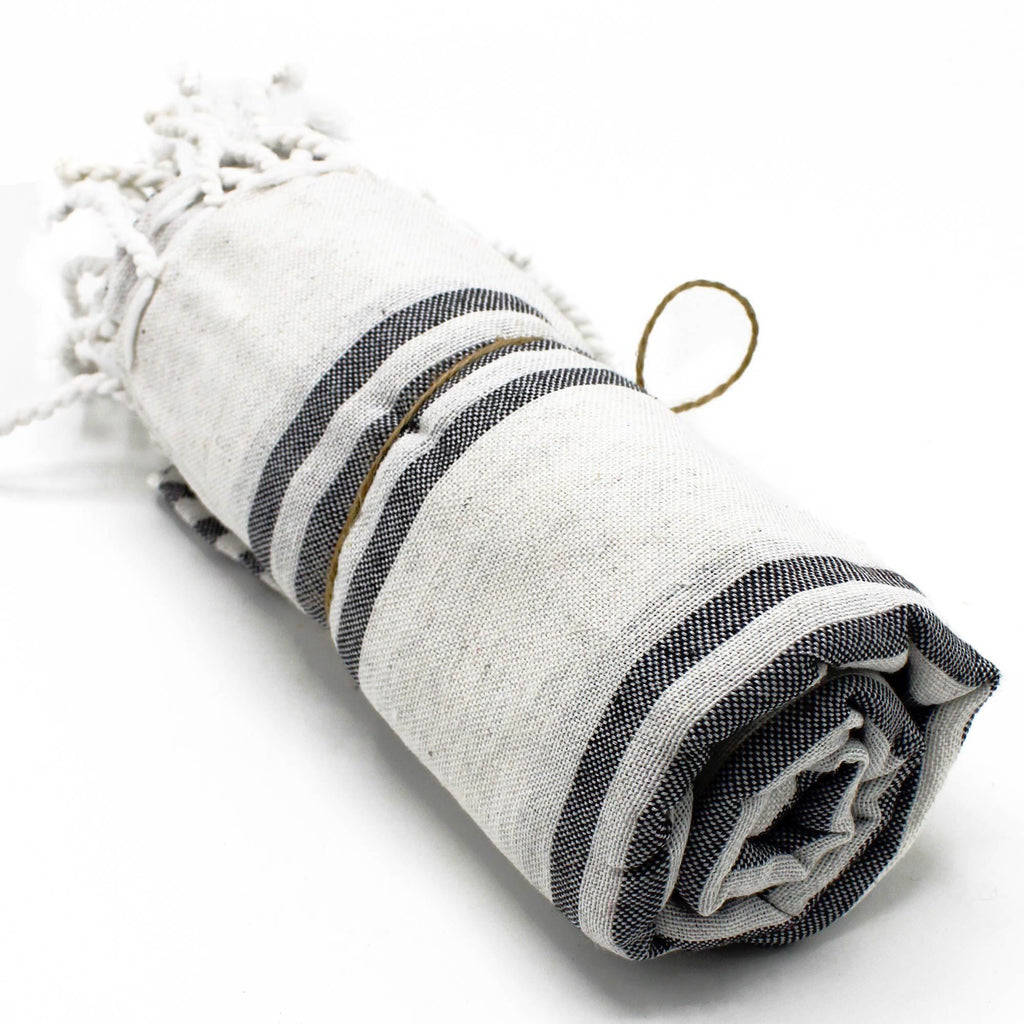 Hamman Spa Towel - Charcoal - 90x170cm product image 7