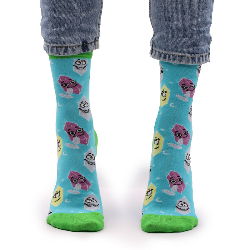 Hop Hare Bamboo Socks S/M - Lucky Gemstones product image