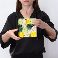 Square Box - Spring Celibrations - Yellow & Greens product image 2