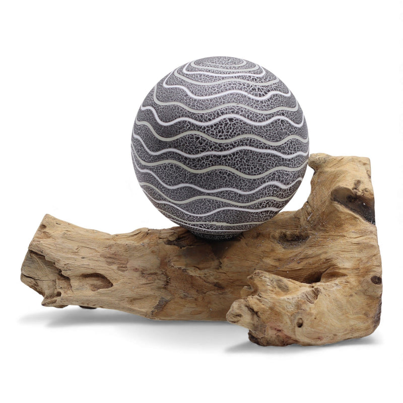 DriftGlow Lamp Grey Luna Shade product image