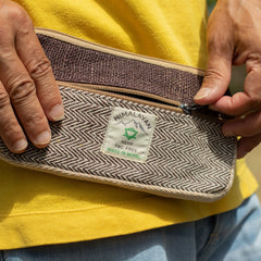Hemp Phone/Tobacoo/Anything Zip Pouch (assorted)