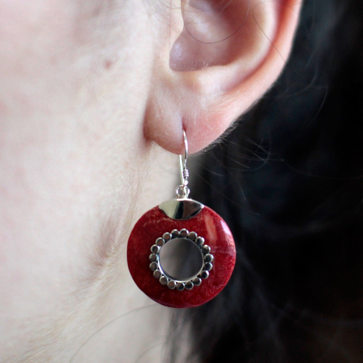 925 Silver Earrings - Do-nuts product image 2