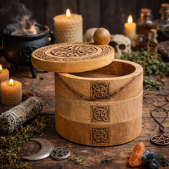 Celtic Carved 3 Tier Revolving Box product image 5