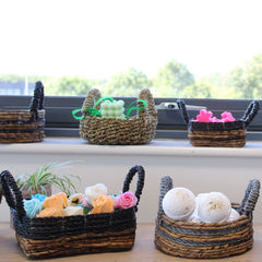 Natural Seagrass Basket - Set of 2 product image