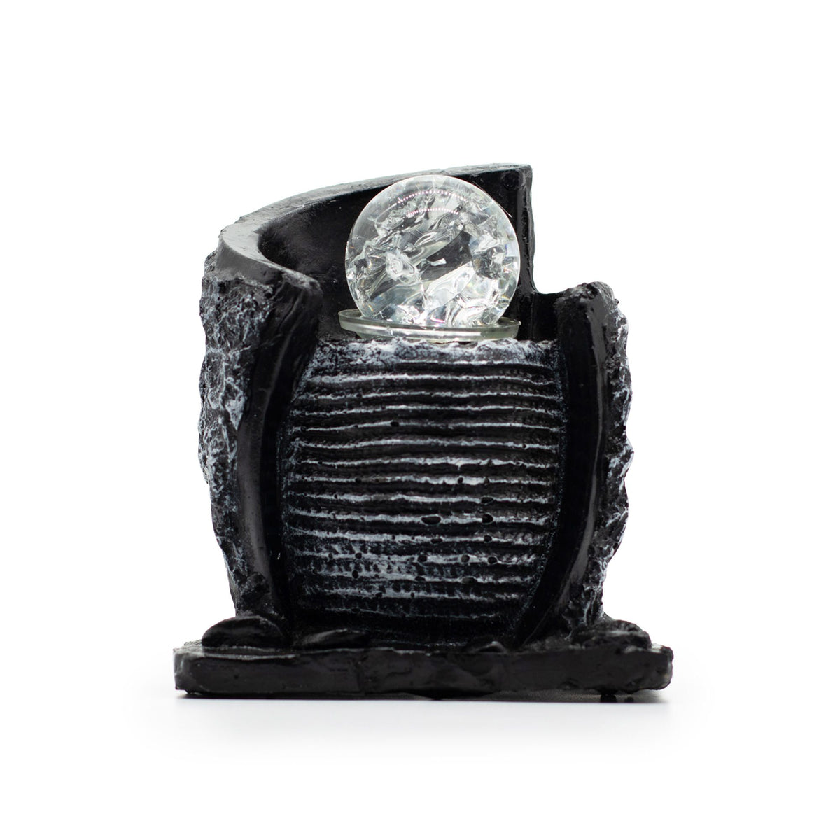 Tabletop Water Feature -15x13x20cm - Water Pot & Crystal Ball product image
