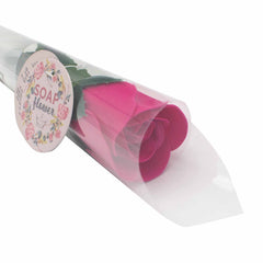 Soap Flower - Small Pink Rose product image
