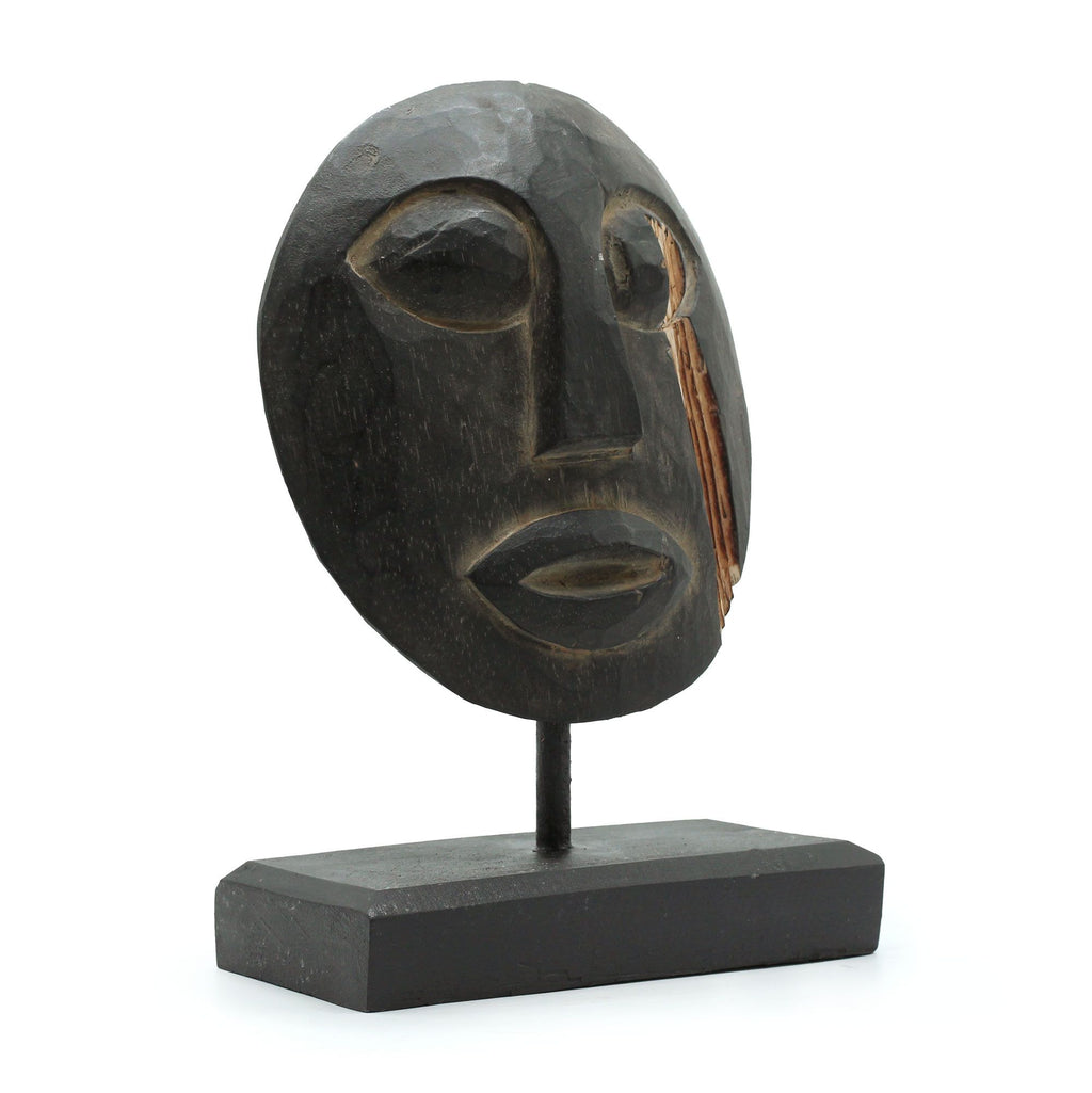 Timor Tribal Decorative Mask - Black 27x20cm product image 5