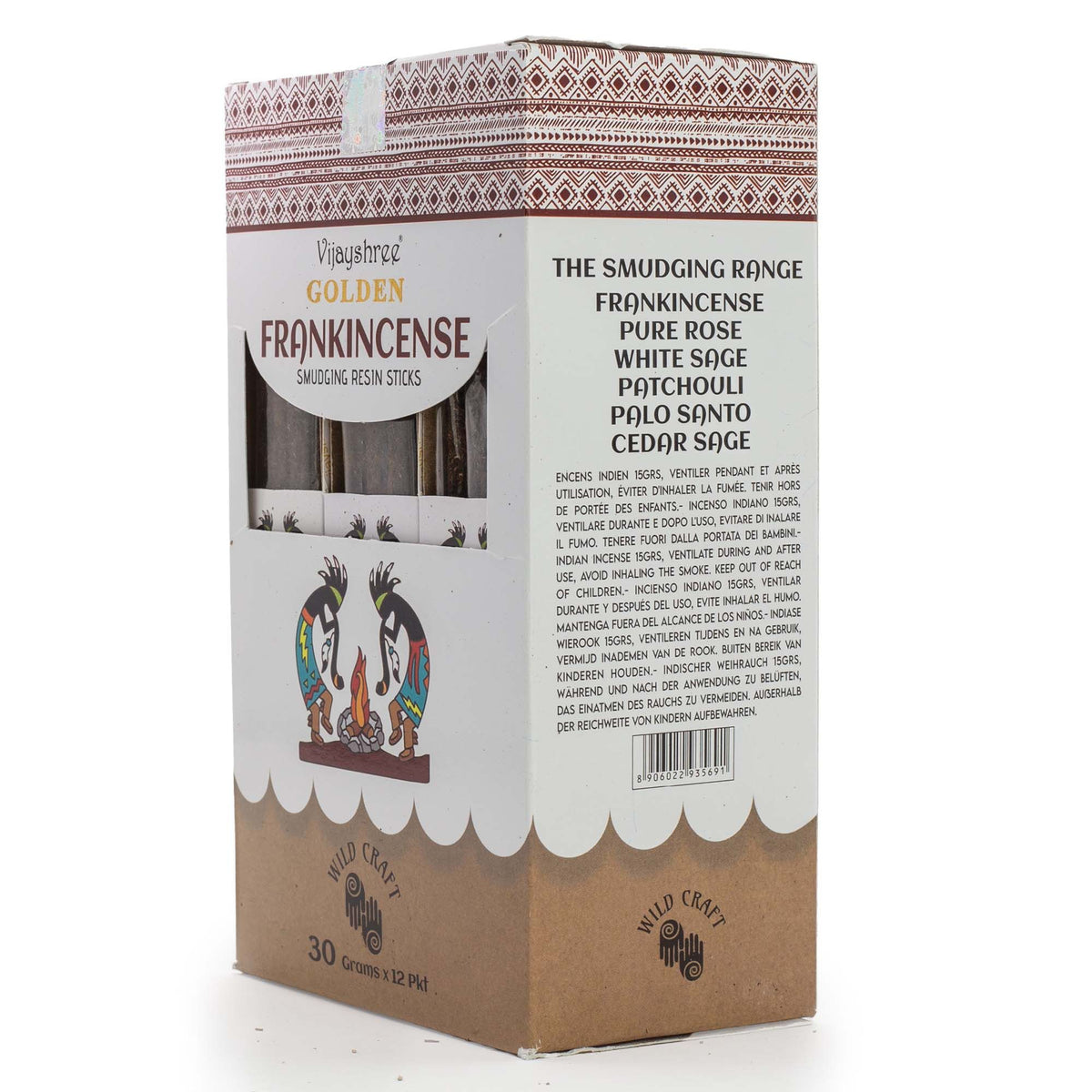 Golden Frankincense Smudging Resin Sticks – 30g product image 5