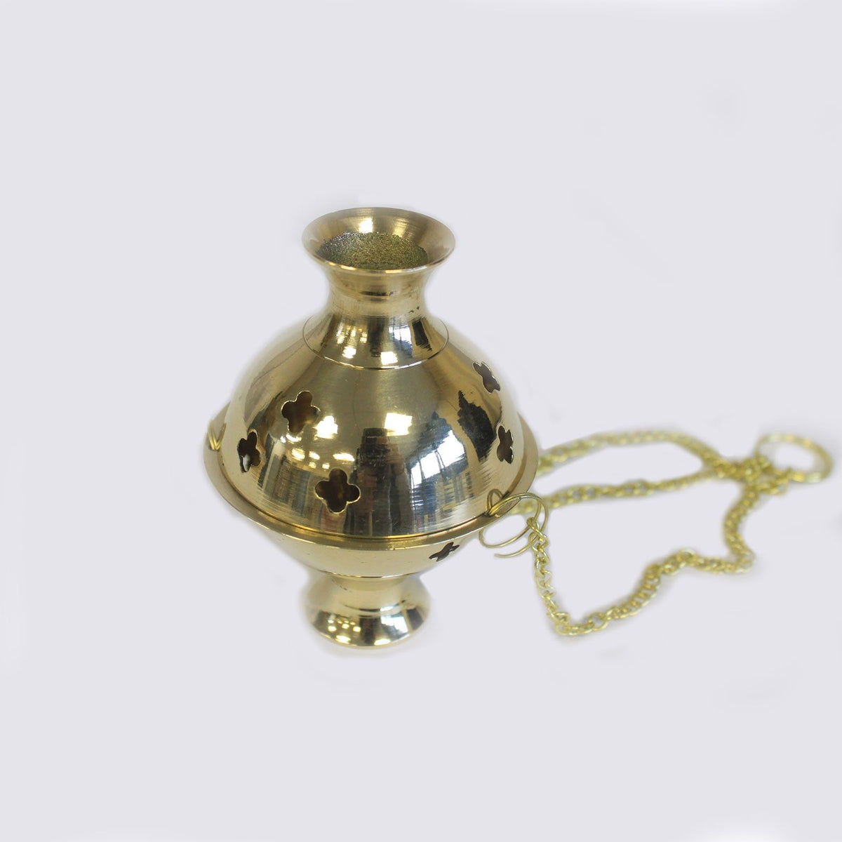 Hanging Brass Incense Burner product image 4