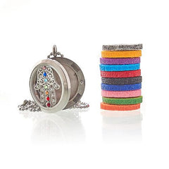 Aromatherapy Jewellery Necklace - Hamsa Chakra - 30mm product image 2