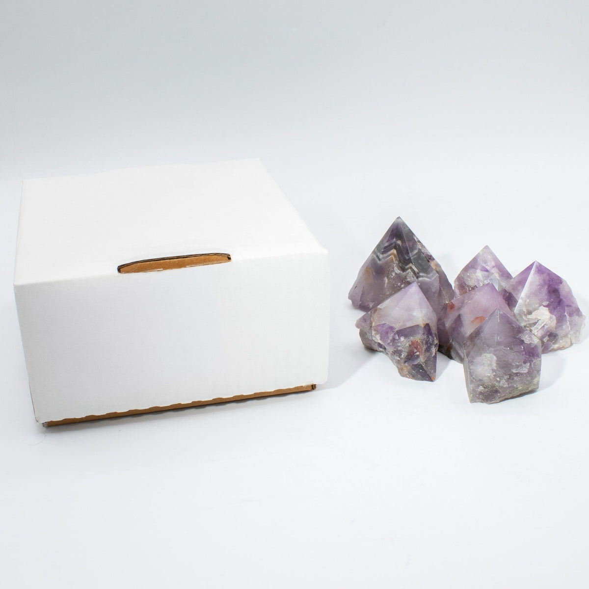 Gemstone Top Polished Points - Amethyst A grade (approx 5-6 pieces) product image 5