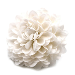 Craft Soap Flower - Small Chrysanthemum - White product image 3