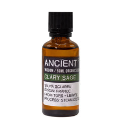 Clary Sage Organic Essential Oil 50ml product image