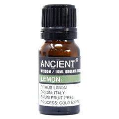 Lemon Organic Essential Oil 10ml product image