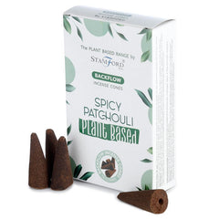 Plant Based Backflow Incense Cones - Spicy Patchouli product image 4