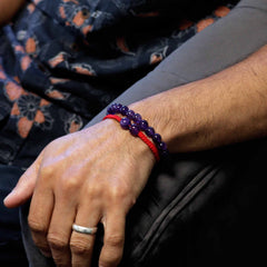 Gemstone Double Power Bracelets- Amethyst product image 2