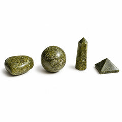 Four Gemstone Shapes - Epidote product image