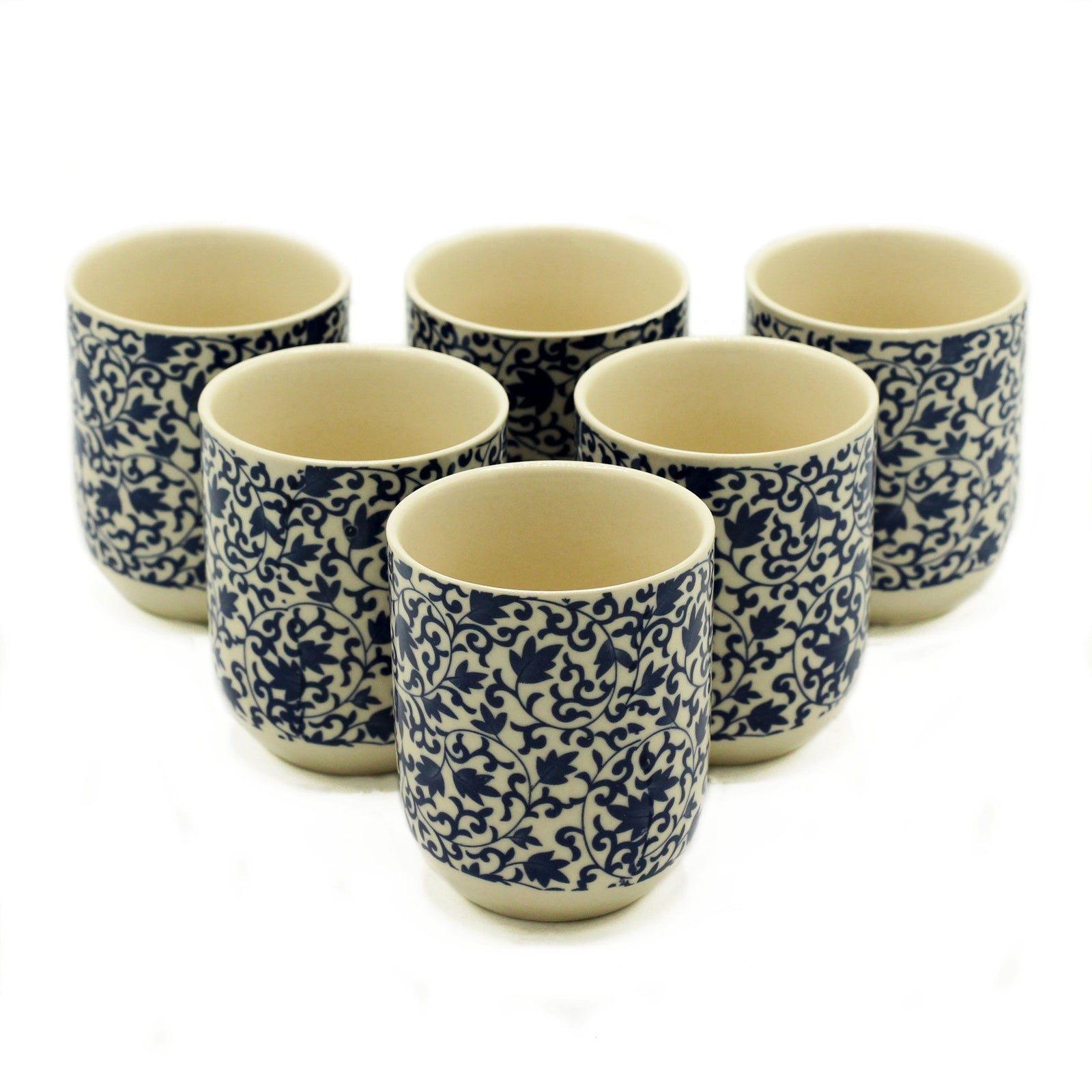 Herbal Tea Cups - Blue Pattern product image