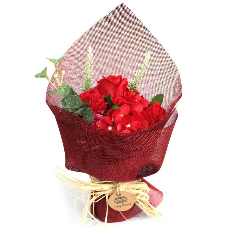 Red Soap Flower Bouquet - Special product image