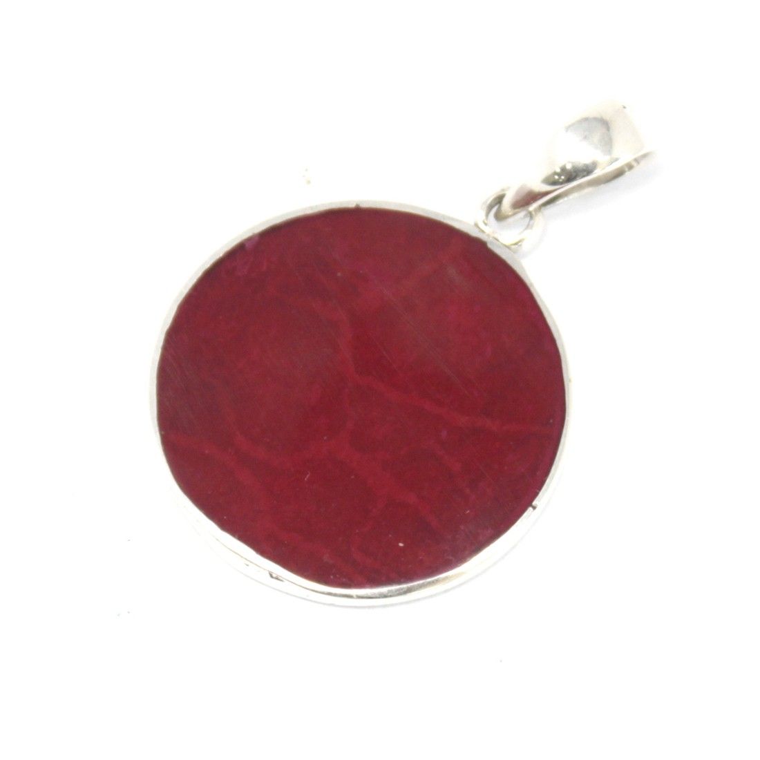 Tree of Life Silver Pendant 22mm - Coral Effect product image 3