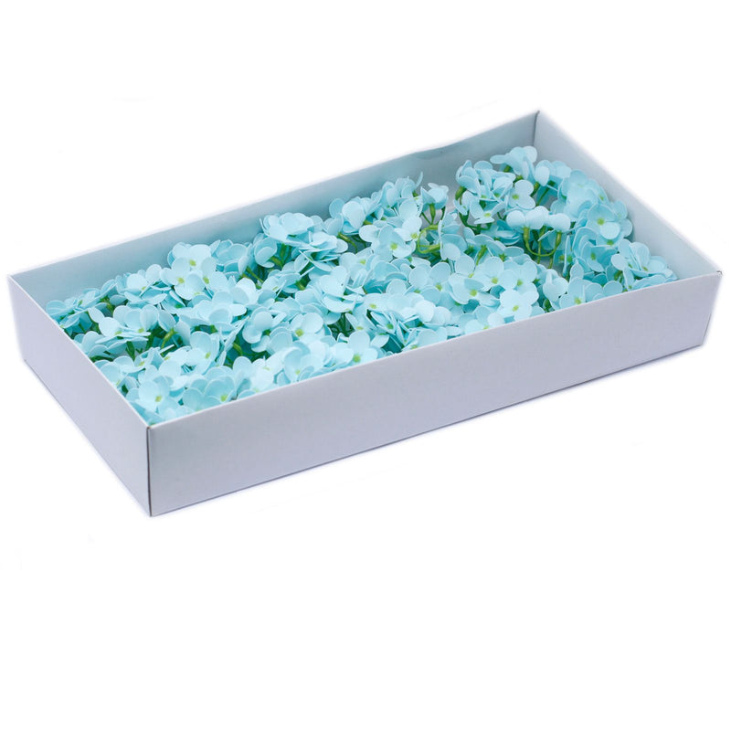 Craft Soap Flowers - Hyacinth Bean - Baby Blue product image