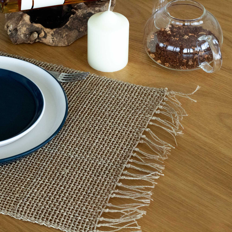 Seagrass Fringe Natural Placemat - Natural product image