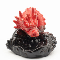 Backflow Incense Burner - Small Red Dragon product image 4
