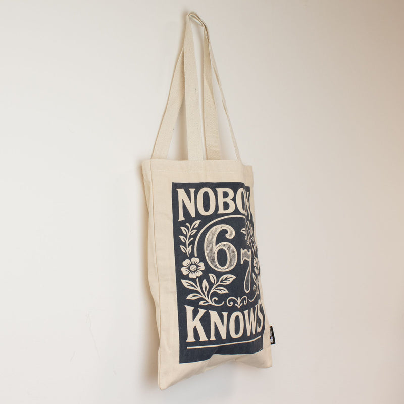 Nomad Sari Iconic Toni Tote Bag - Nobody Knows 67 - Natural 10oz product image