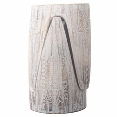 Interlocking Table/Stool set of 2 - Lrg Whitewash product image 3