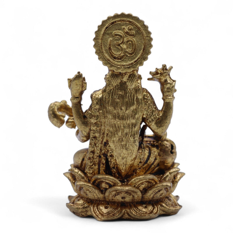 Brass Miniature Gods - Sarswati (22gms) - 34mm product image