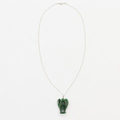 Gemstone Guardian Angel Pendant - Green Aventurine product image 3