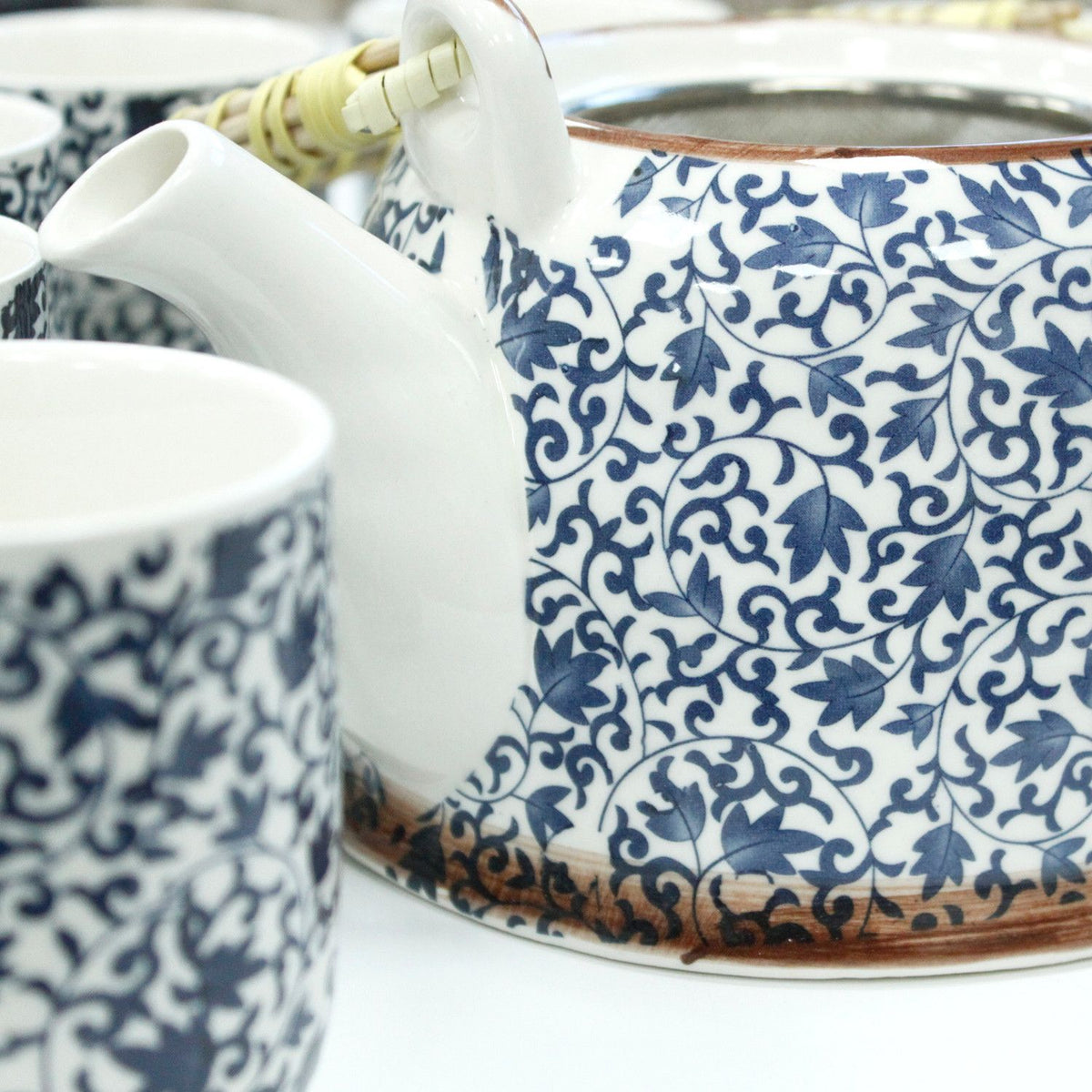 Herbal Teapot Set - Blue Pattern product image 8