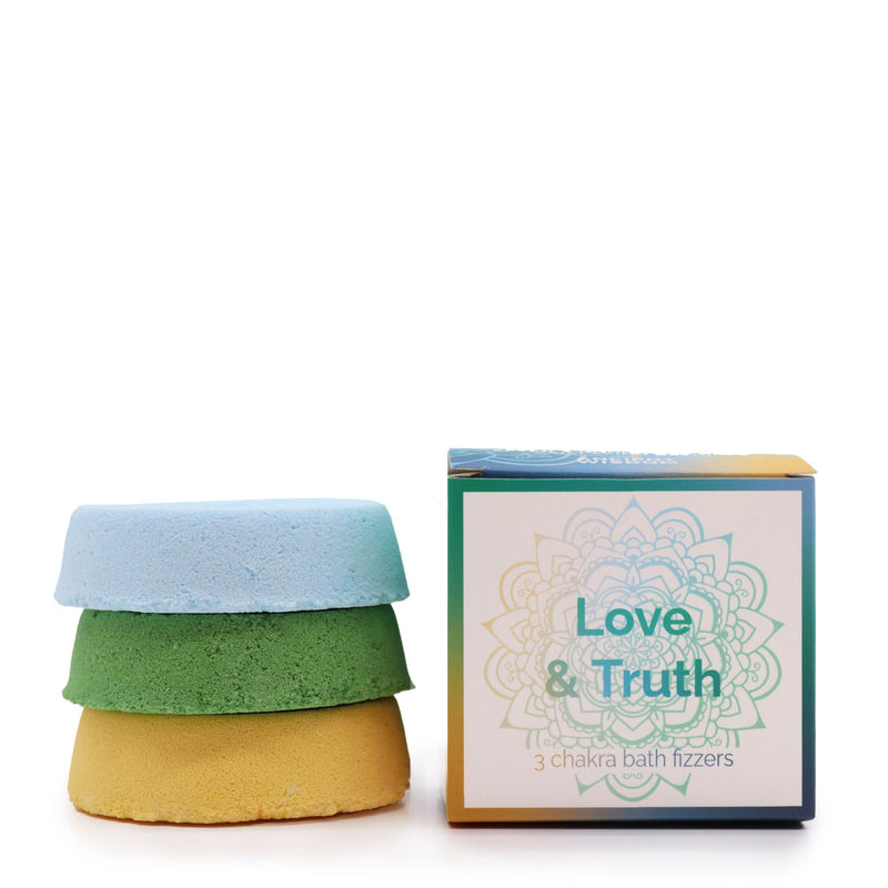 Chakra Bath Fizz - Small box - Love & Truth product image