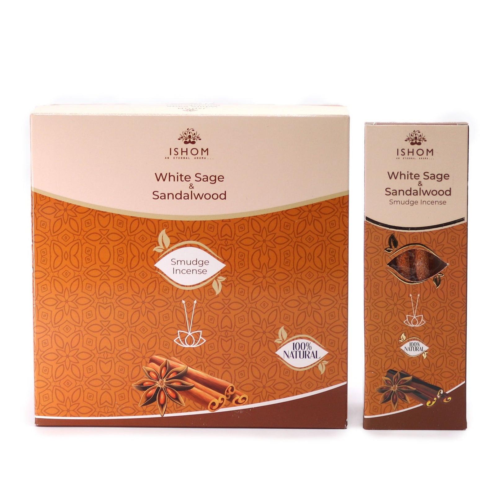 Ishom Smudge Incense - White Sage & Sandalwood product image