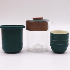 Travel Mountain Teapot Set - Four Friends - Travel Pack product image 3
