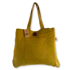 Jute & Cotton Reversible Big Bag - Pistachio product image 5