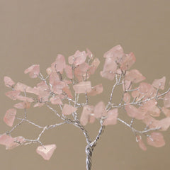 Gemstone Tree with Organite Base - 80 Stone - Rose Quartz product image 3