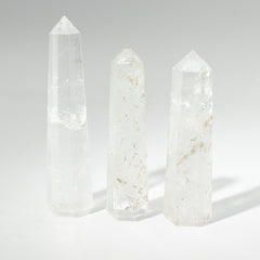 Gemstone Six Face Obelisk Point approx 11cm - Clear Quartz product image 4