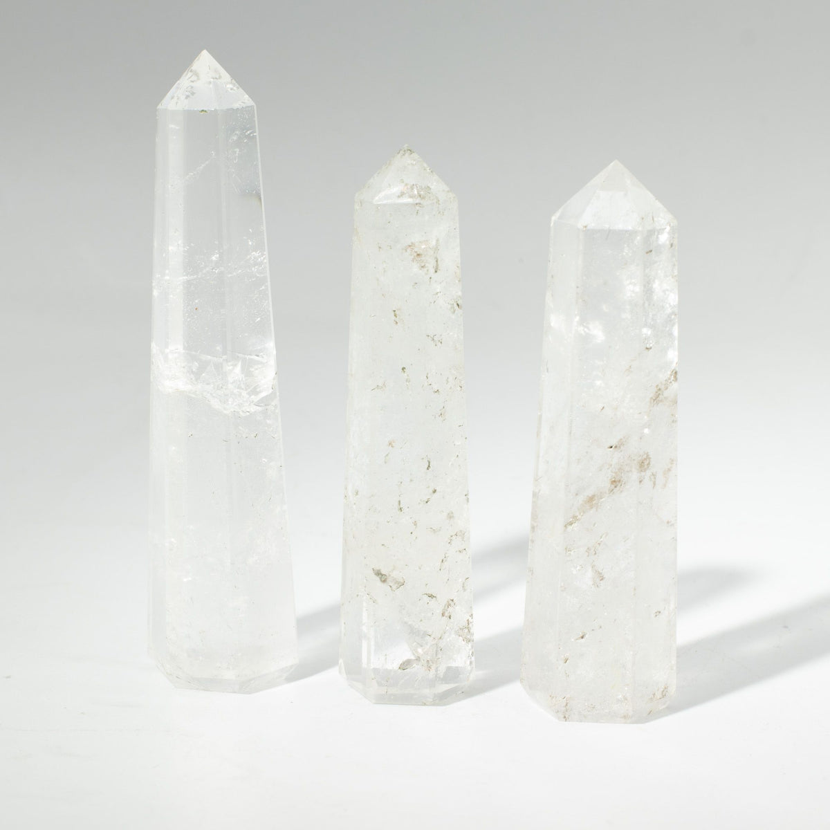 Gemstone Six Face Obelisk Point approx 11cm - Clear Quartz product image 4