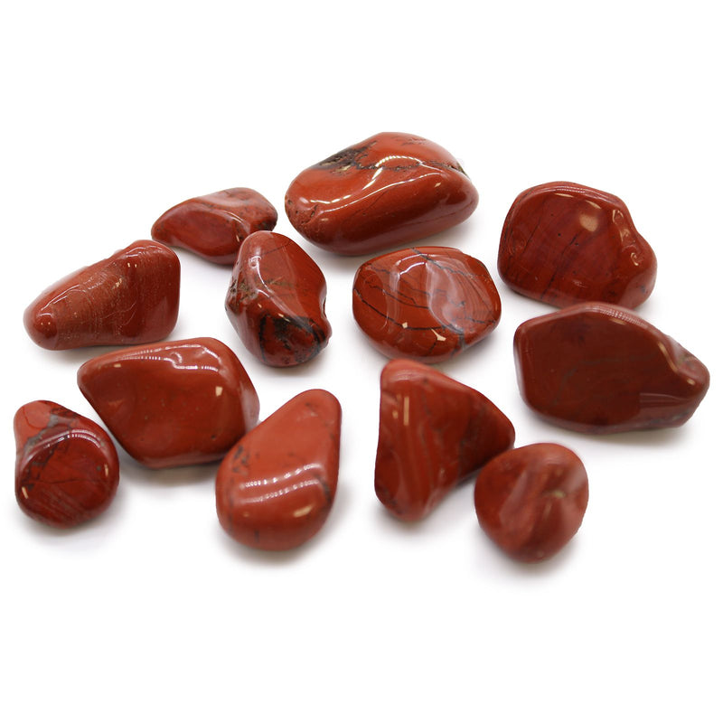 Medium African Tumble Stones - Jasper - Red product image