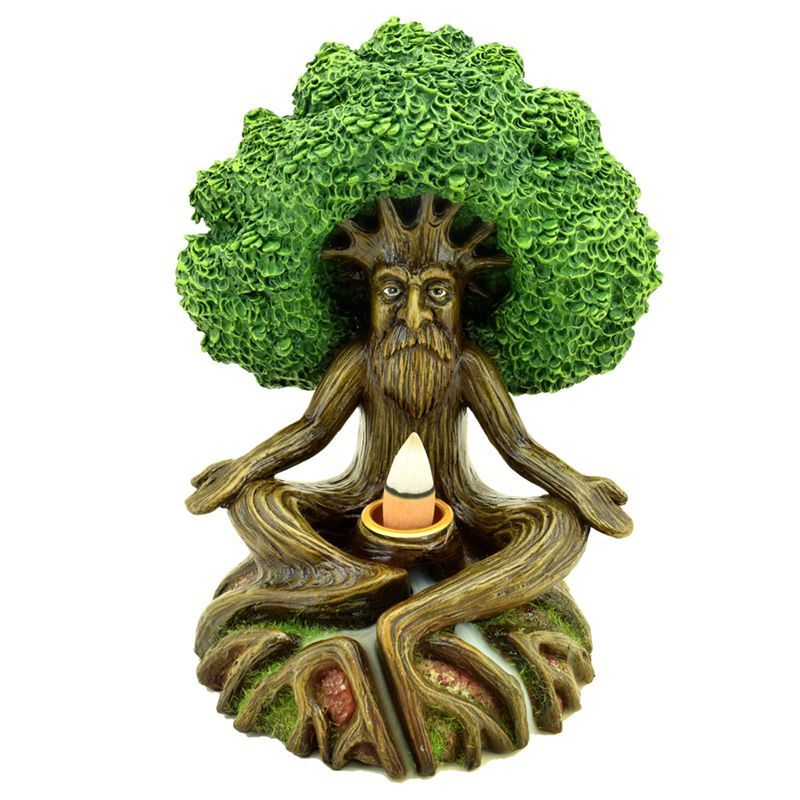 Wise Old Tree Man of the Forest Backflow Incense Burner product image