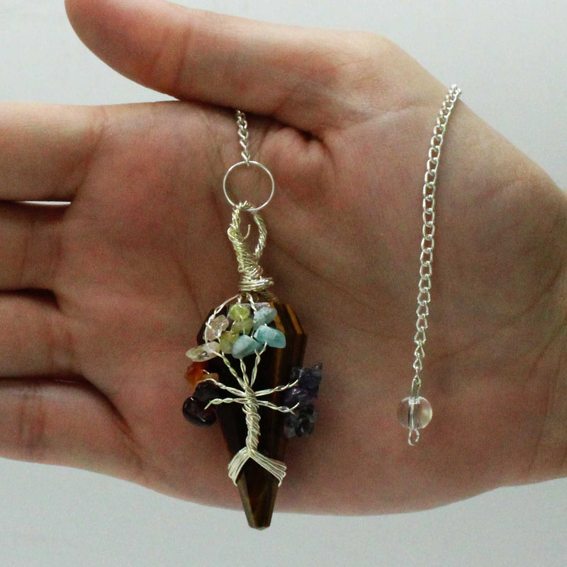 Magic Pendulum - Seven Chakra - Tigereye product image
