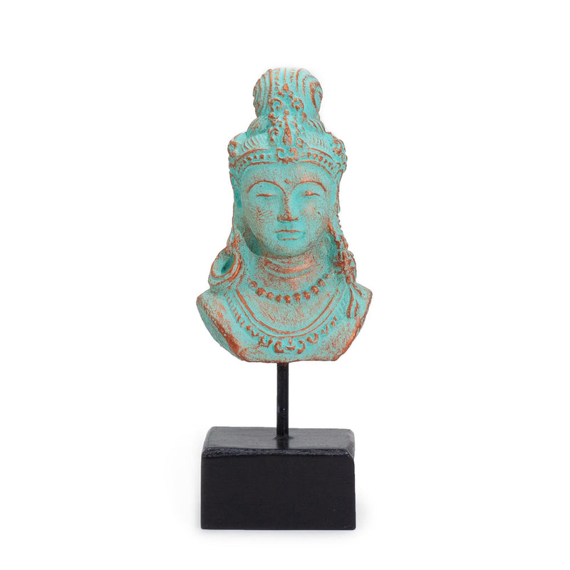 Lucky Java Princess on Stand - Green Copper product image