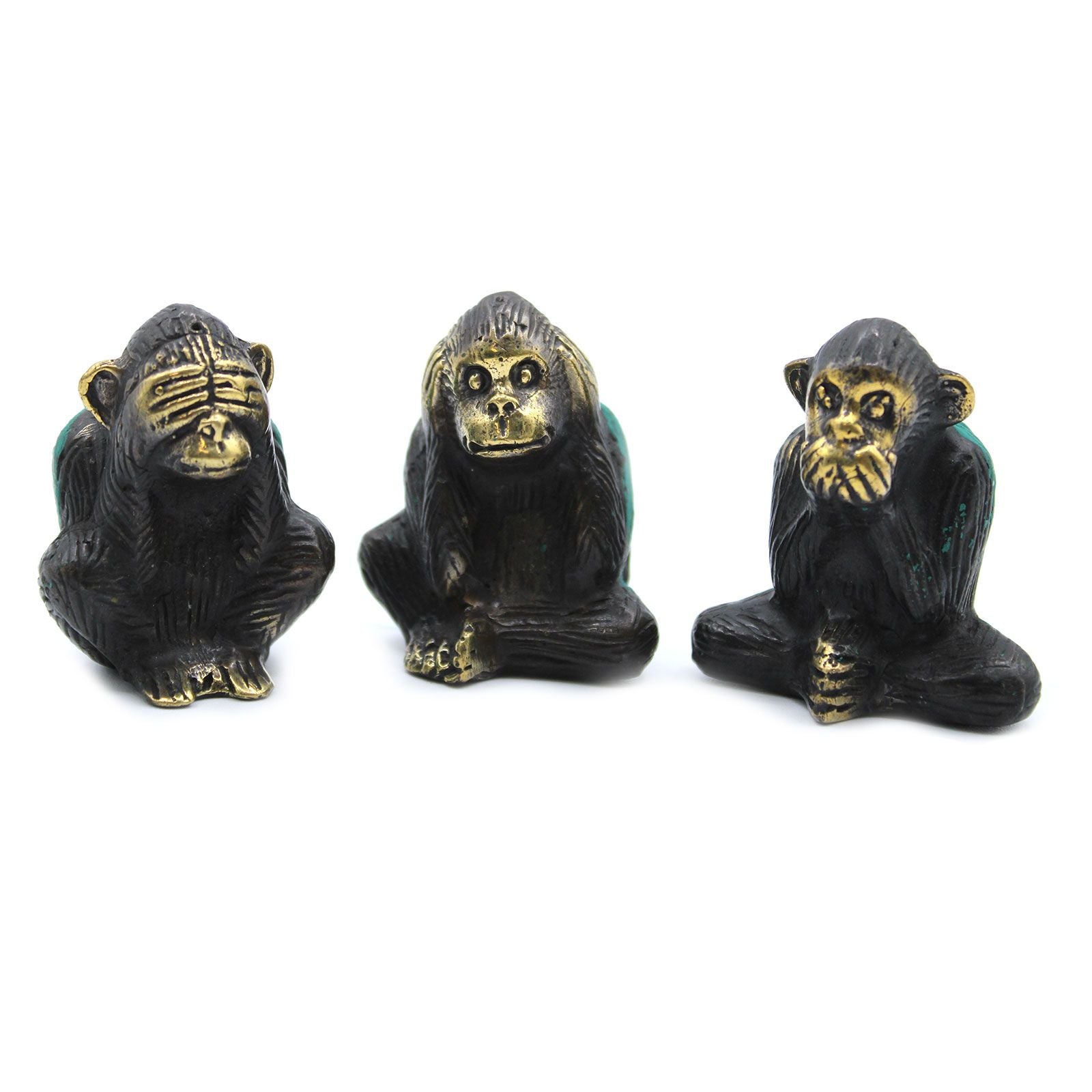 Set of 3 - See No Evil etc - Monkeys product image
