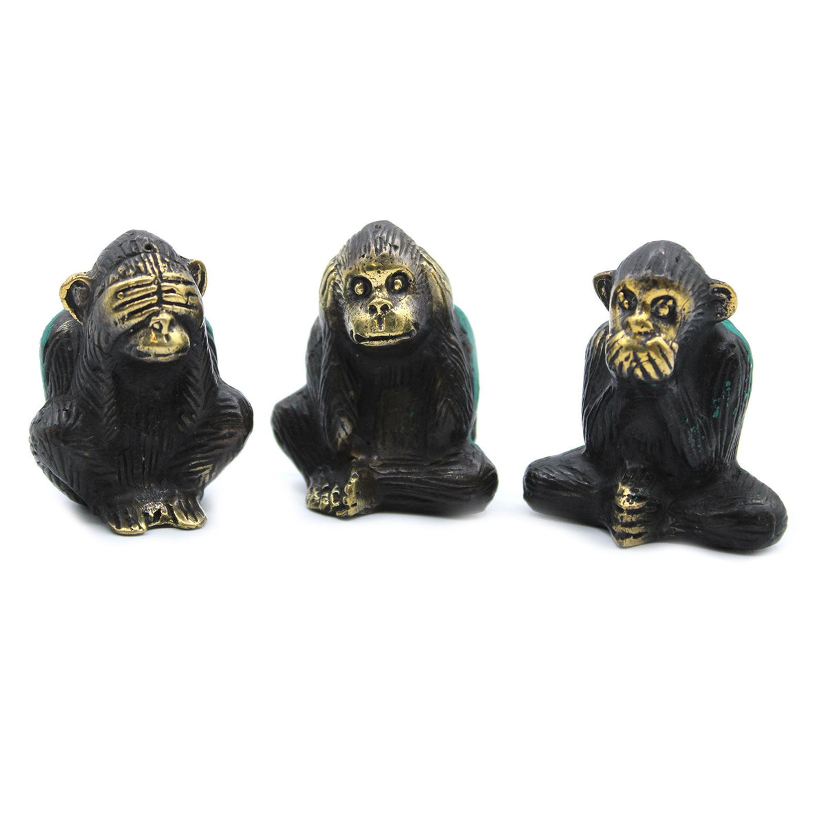 Set of 3 - See No Evil etc - Monkeys product image
