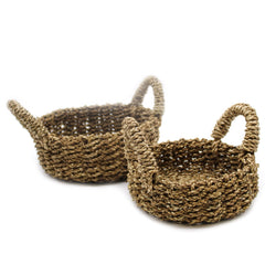 Natural Seagrass Basket - Set of 2 product image 4