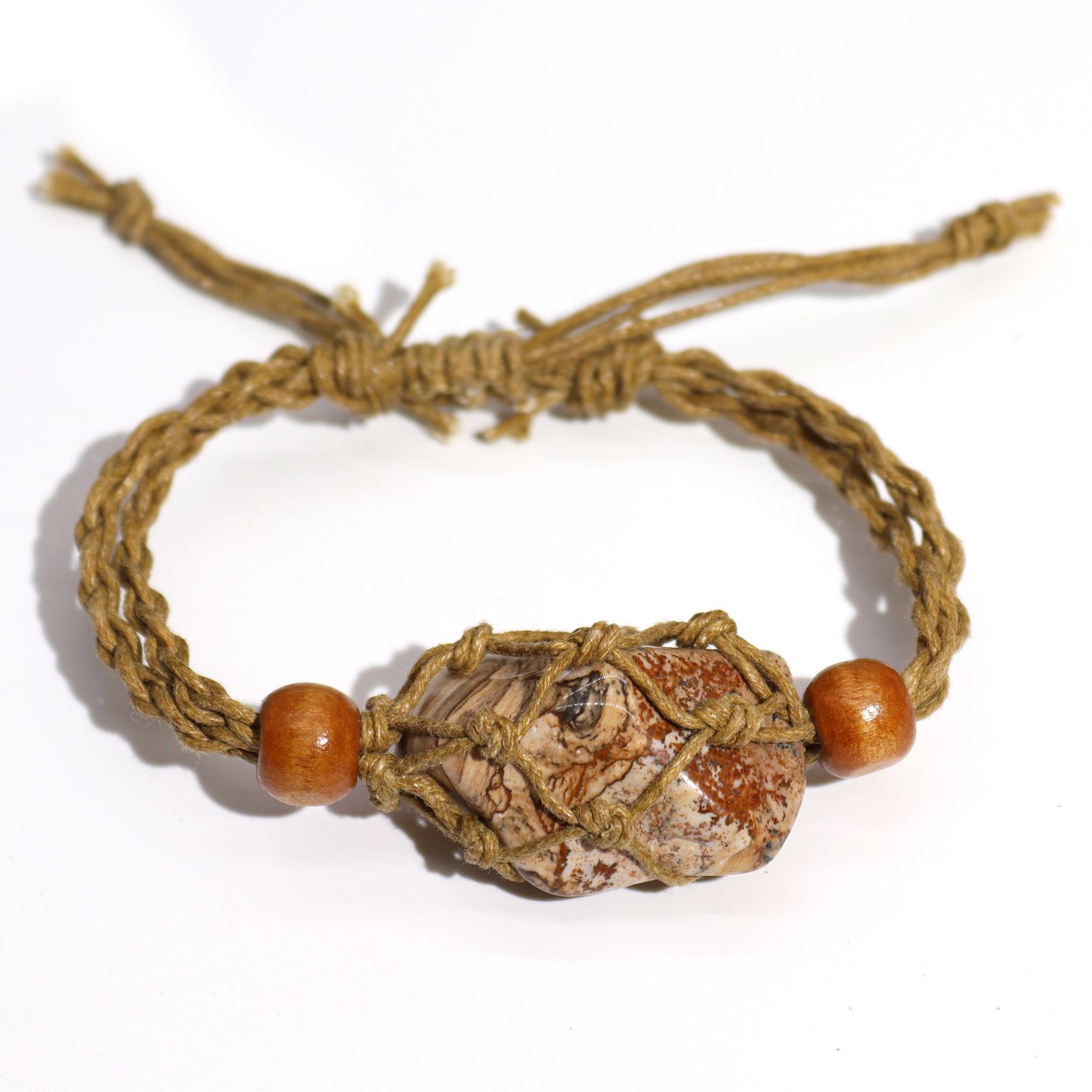 Gemstone Bracelet Cord - Sand product image