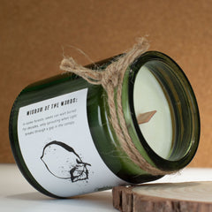 Greenman Woodwick Soy Candle - Cedar Citrus product image 4