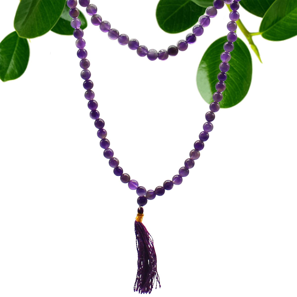 108 Bead Mala - Amethyst - product image 3